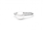 Preview: Perlenring weiß 7.5-8 mm umfasst mit Zirkonia, 925er rhodiniertes Silber, Gaura Pearls, Estland